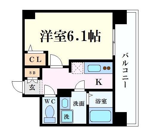 【間取り】 | エスリード南森町