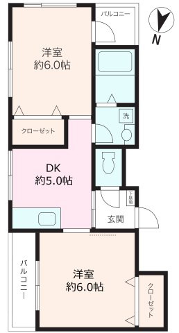 小石川YSレジデンスの間取り