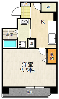 【間取り】 | ファービースコート東野
