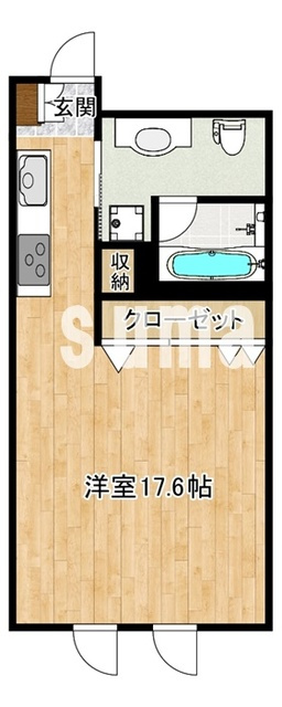 ゼルコヴァの間取り|間取り図