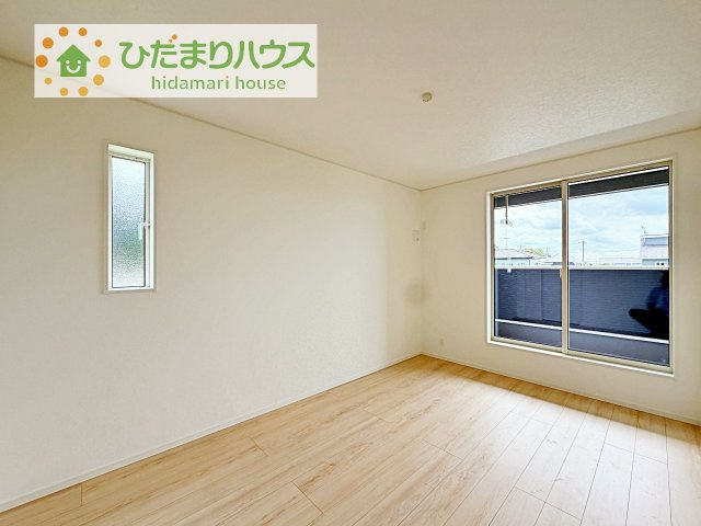 【洋室】 | つくば市安食第2　新築戸建 | 木の温もりがやさしいフローリング♪