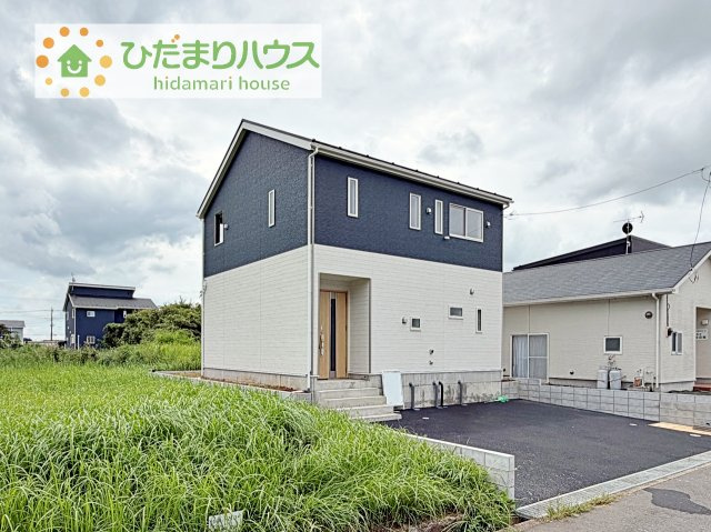 【外観】 | つくば市安食第2　新築戸建 | デザイナーズのようなお洒落な外観です(^^♪