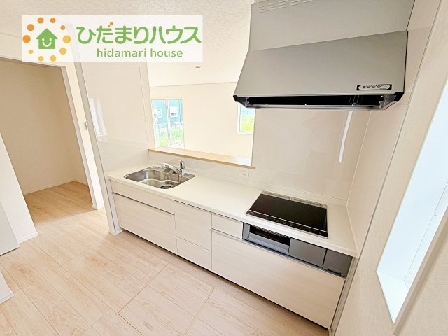 【キッチン】 | つくば市安食第2　新築戸建 | 料理をしながらでも、ご家族との会話を楽しめる対面式キッチン♪