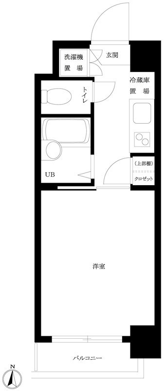 ルーブル新高円寺の間取り