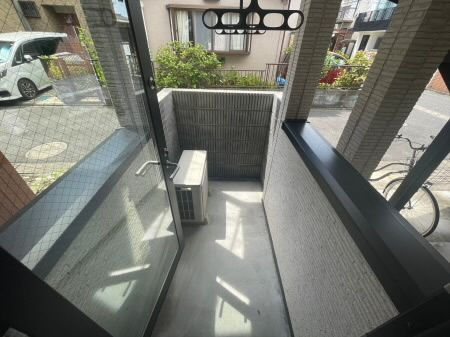 セレクトハウスのバルコニー