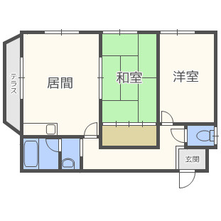 【間取り】 | ポトマック