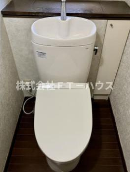 西習志野戸建のトイレ