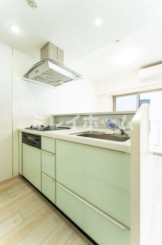 スタジオデン京急蒲田のキッチン|同建物内、別のお部屋の参考写真になります。