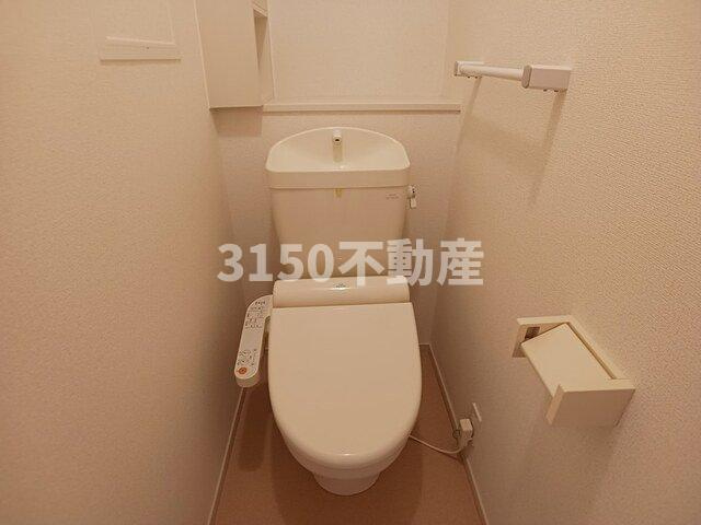 メゾン　アルカンシェルのトイレ|トイレもきれいです