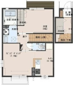 【間取り】 | ハイツブルーメ　Ⅲ