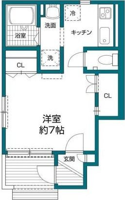 信濃ハイツの間取り