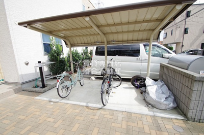 【その他共用部分】 | リブリ・花 | 敷地内駐輪場完備