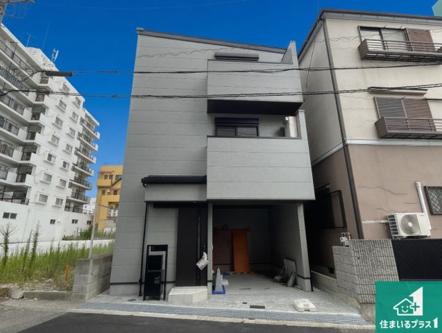 神戸市灘区記田町　新築一戸建ての外観|安心の10年保証！外観を美しく保ち、雨水で汚れを落とします！気になることがありましたら、お気軽にお問い合わせください！