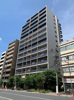 ルフォン上野公園ザ・レジデンスの外観