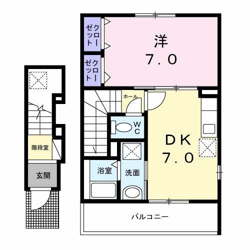 【間取り】 | ソレイユ上溝(ソレイユカミミゾ)