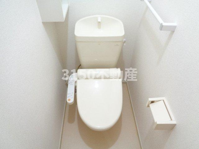 クレセント参番館のトイレ|清潔感のあるトイレです