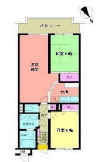 【間取り】 | サンライト西新宿