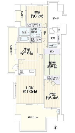 【間取り】 | アソシアテラス博多南☆仲介手数料無料☆
