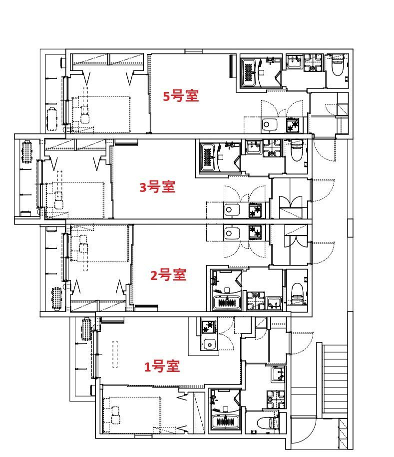 Qualia Kitakashiwa(クオリア キタカシワ)の区画図