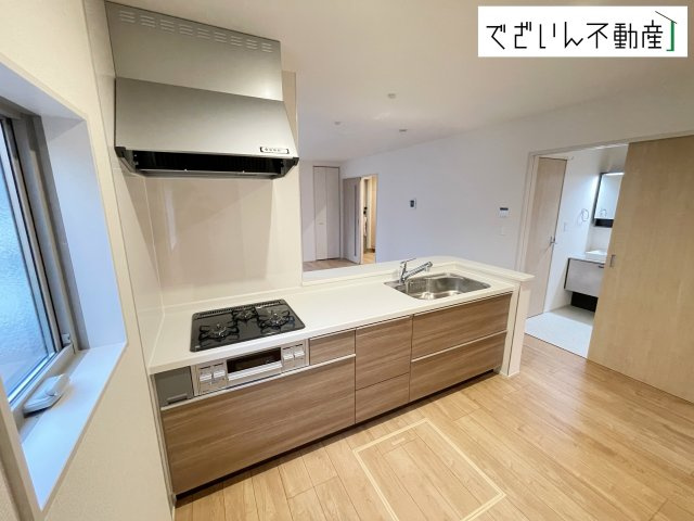 【キッチン】 | Livele Garden.S第2 加須市花崎　新築住宅 | ≪2号棟≫
現地(2026年9月撮影)