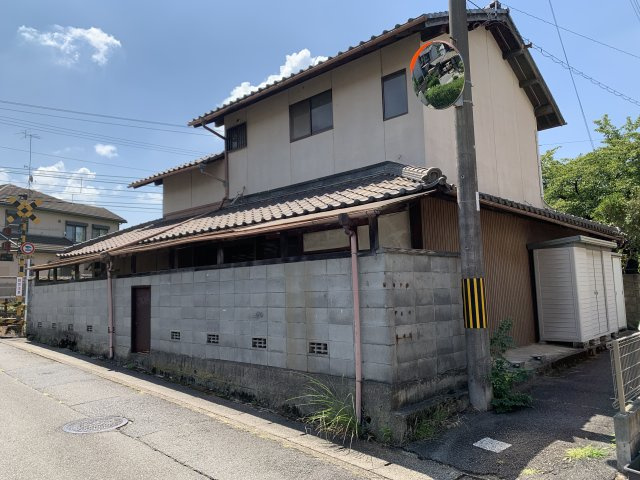 京都市左京区上高野木ノ下町　建築条件無し売土地の外観