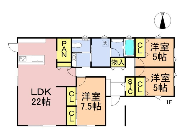 新築戸建　大垣市静里　全2区画分譲の間取り|■B号棟　■ヤマダ不動産　株式会社リライフ　
■夢のマイホーム購入をフルサポートします！