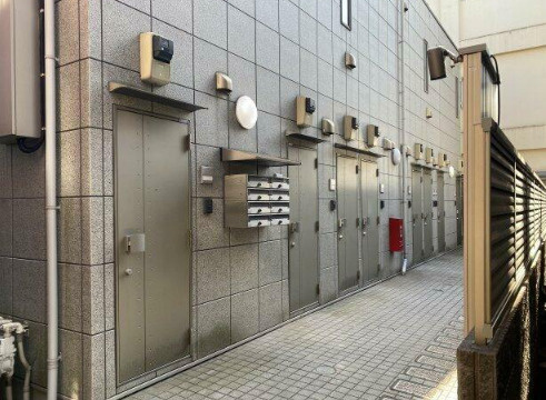 クレスト駒込Ⅱのエントランス