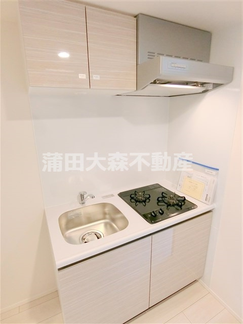 MAXIV北糀谷のキッチン|2口ガスシステムキッチン