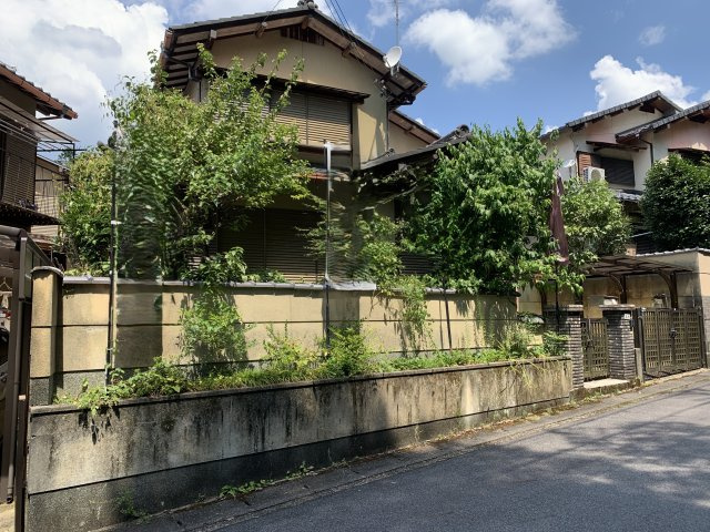 京都市左京区岩倉長谷町　建築条件無し売土地の外観