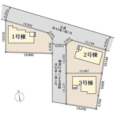 【区画図】 | Livele Garden.S第2加須花崎2号棟