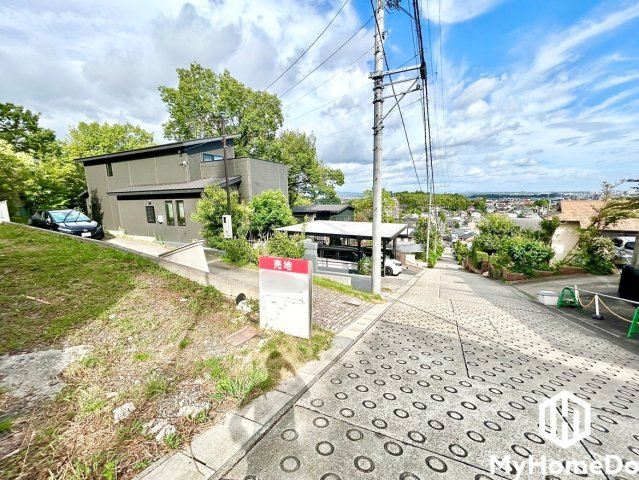 守山区大森八龍２丁目の前面道路含む現地写真