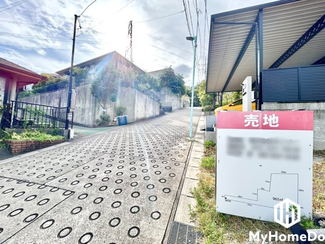 守山区大森八龍２丁目の前面道路含む現地写真