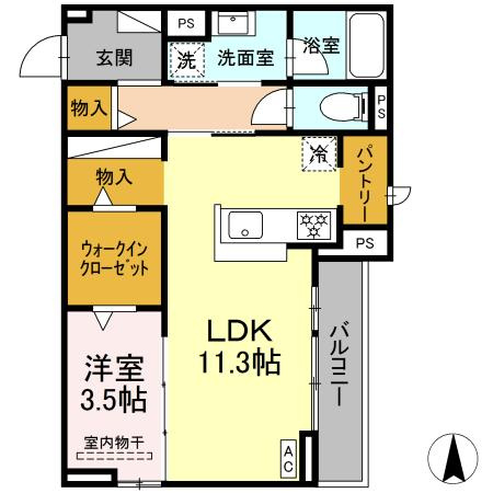 D-avance 西塚の間取り