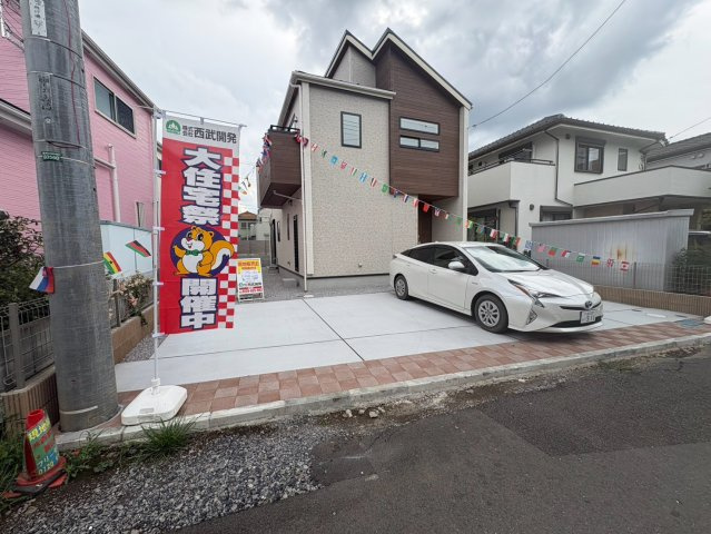 狭山市南入曽　新築分譲　西武新宿線『入曽駅』徒歩8分　【入間野小学区】の外観