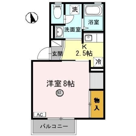 ロイヤルファミール　Cの間取り