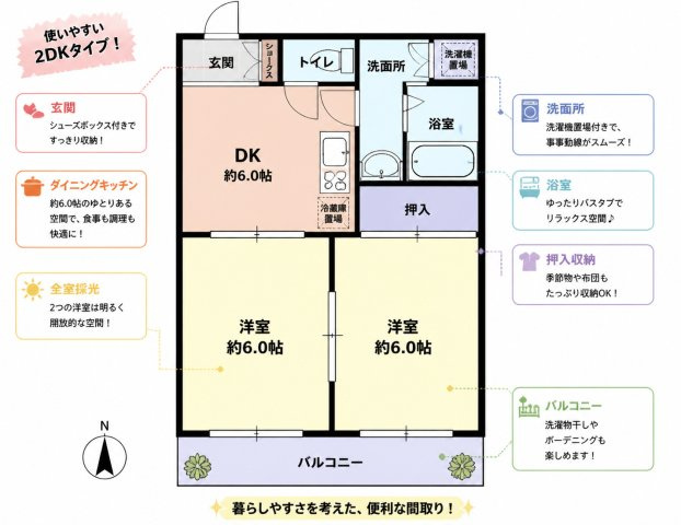 プロシードGTFの間取り