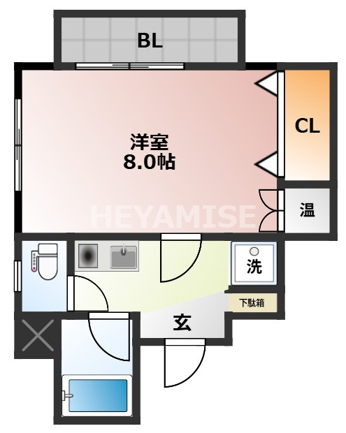 井上ハイムの間取り