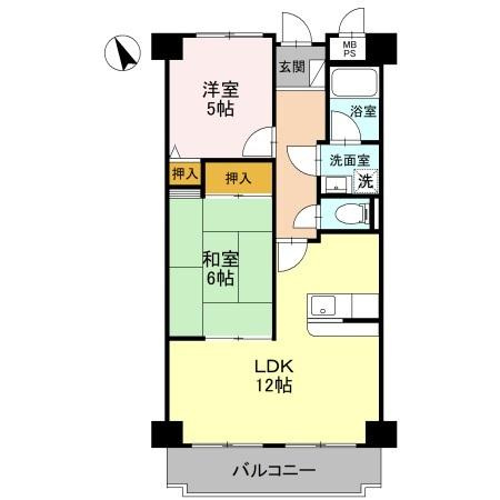 【間取り】 | サニーコート浅井