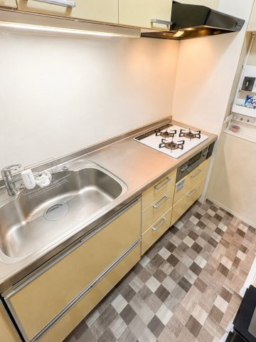 東四つ木グリーンハイツのキッチン|キッチン※プライバシー保護の為、画像加工により荷物を消去しています