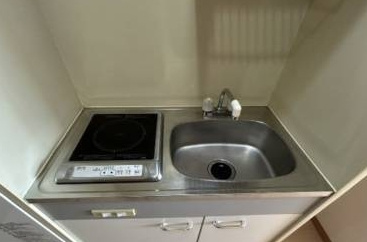 シャルル上新庄のキッチン