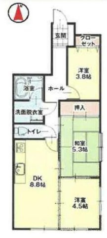 【間取り】 | ライオンズマンション幸手
