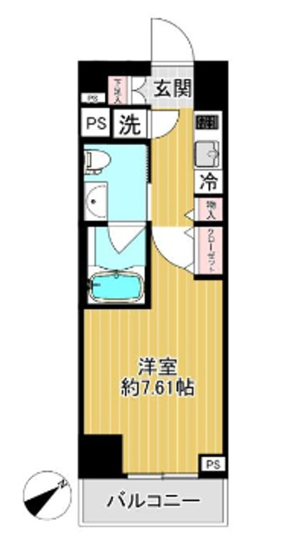 ドルチェ東京押上ツインズ壱番館の間取り