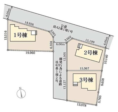 【区画図】 | Livele Garden.S第2 加須市花崎　新築住宅