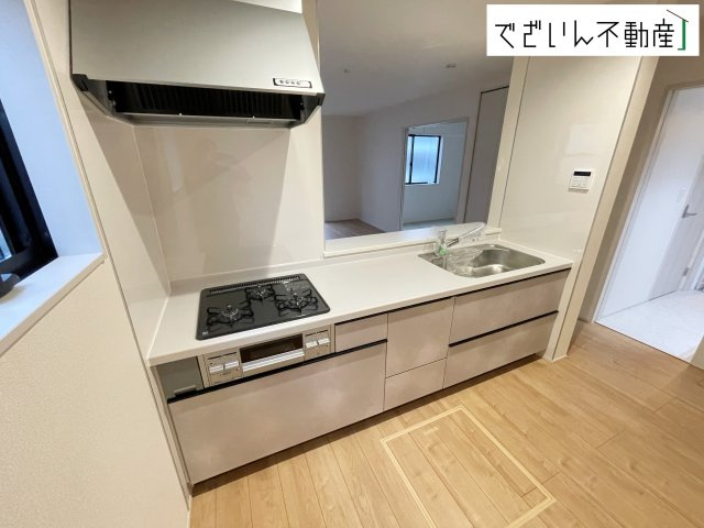 【キッチン】 | Livele Garden.S第2 加須市花崎　新築住宅 | ≪3号棟≫
現地(2026年9月撮影)