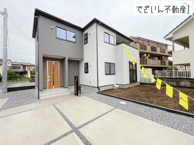 【外観】 | Livele Garden.S第2 加須市花崎　新築住宅 | ≪3号棟≫
現地(2026年9月撮影)