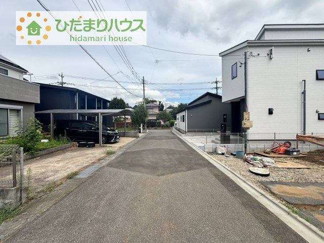 【前面道路含む現地写真】 | 取手市野々井第1期　新築戸建　3号棟 | 8/17撮影
