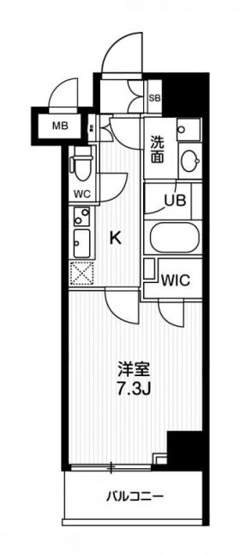 【間取り】 | ジェノヴィア両国Ｖスカイガーデン