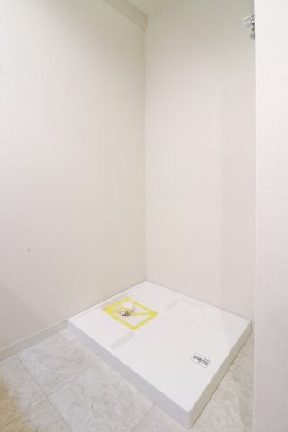 上池袋リリエンハイムの洗面所|上池袋リリエンハイム：洗面室には室内洗濯機置き場があります！