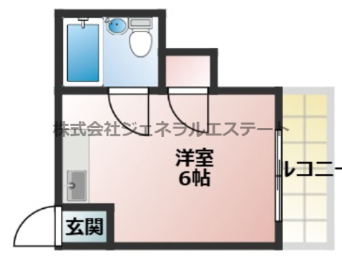 【間取り】 | すずらんハイツ河北