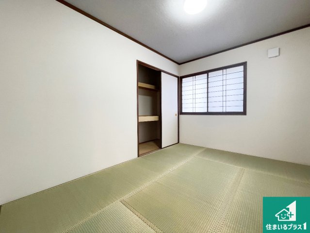 尼崎市稲葉荘　中古一戸建ての和室|一室あると便利な和室は多用途に活躍！
